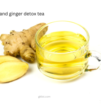 Turmeric and Ginger Detox Tea- detox drink